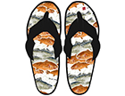 Karma Zen Fish Pattern Sandals